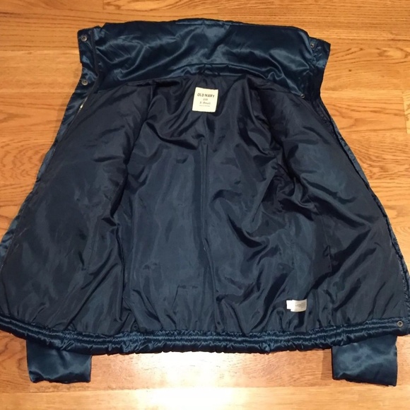 old navy teal winter puffer jacket coat ❄️ xs - Picture 3 of 7